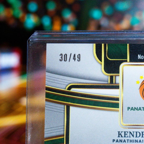 Kendrick Nunn Thread Patch 30/49 Panini Euroleague Select 2025-2026 card