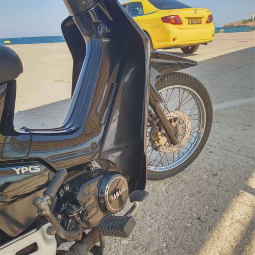 Yamaha F1 Z 108cc used black moped 1999