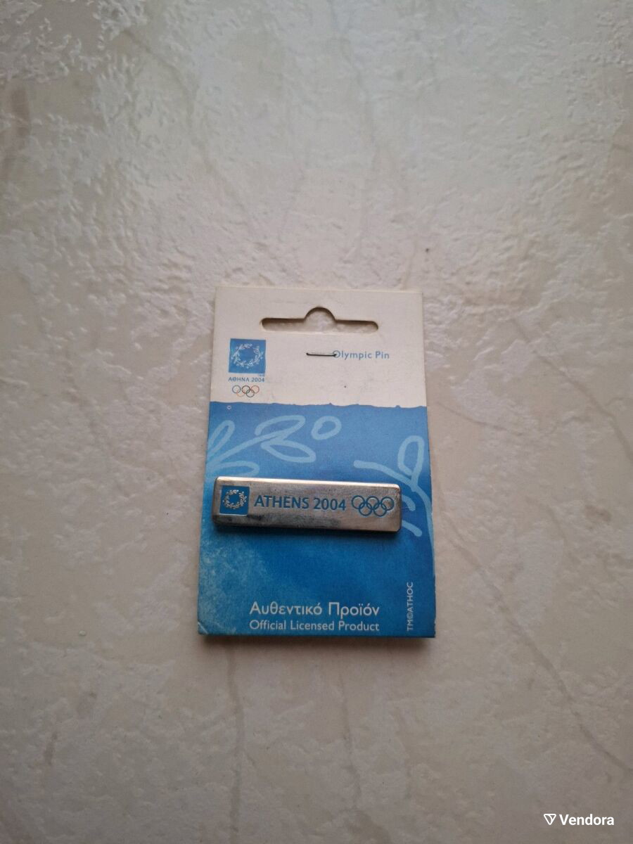 Athens 2004 pin authentic new with label - € 50,00 - Vendora.cy