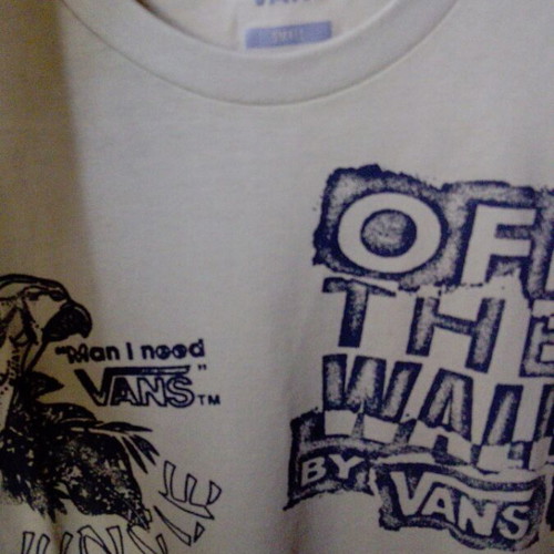 Vans khaki blouse with designs small like new