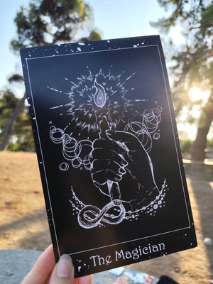 The Magician Tarot Art Print like new