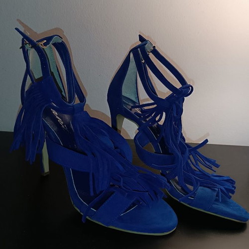 Sante shoes blue sandals size 40 new