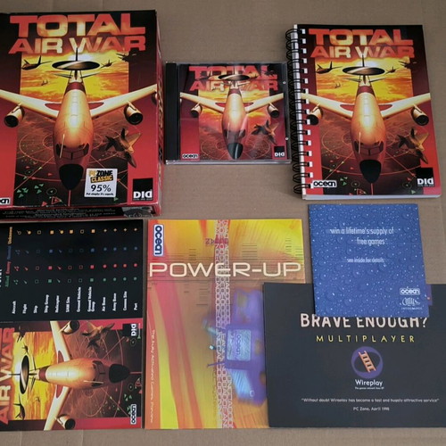 Total Air War PC CD-ROM like new, Big Box