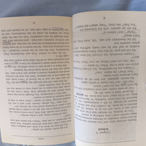 The Adventures of Tom Sawyer Longman Classics 1992 like new, English