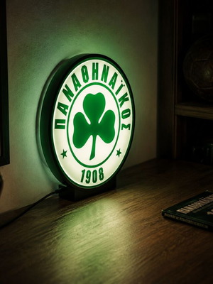 Panathinaikos LED Light New Decorative Logo Lamp