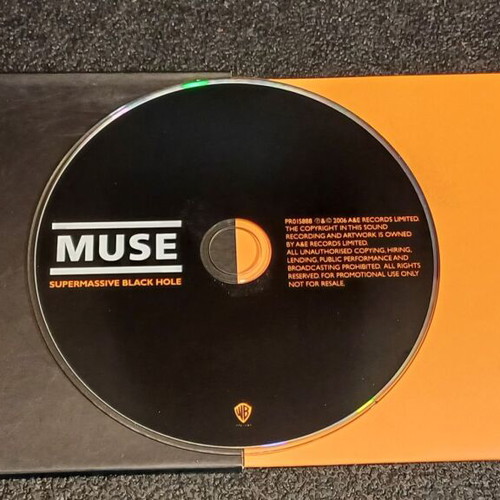 Muse Supermassive Black Hole CD used, alternative rock