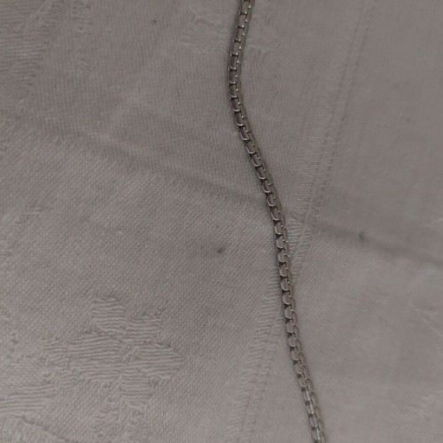 Bracelet from stainless steel like new, silver color, length 17+5 cm