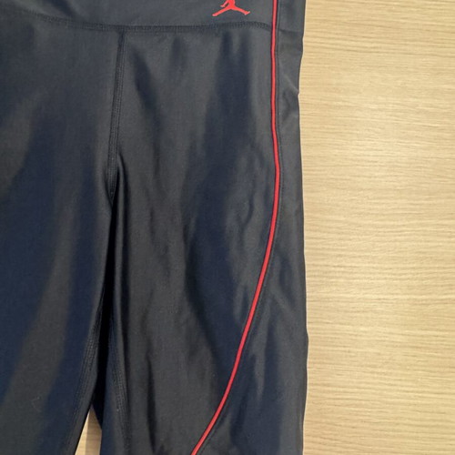 Jordan cycling shorts size S like new, black with red details
