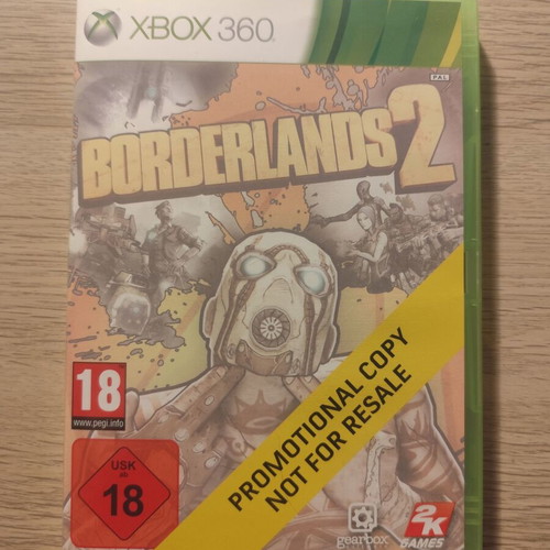Borderlands 2 Xbox 360 game like new promotional copy