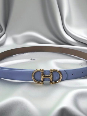 Belt with Gold Buckle like new, length 102 cm