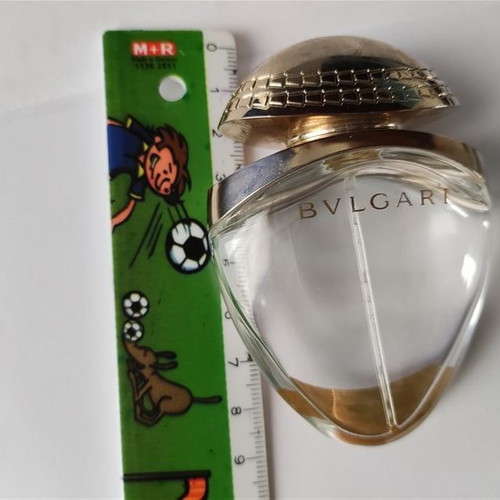 Bvlgari cologne bottle used 9cm
