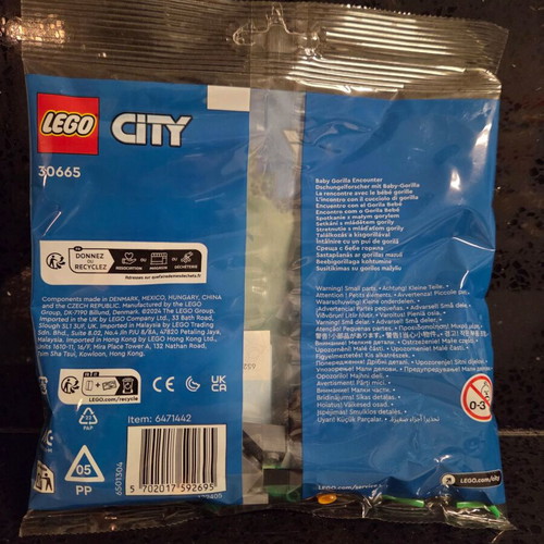 Lego 30665 City Baby Gorilla Encounter new