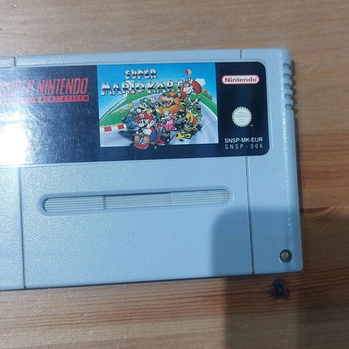 Super Nintendo Mario Kart game like new