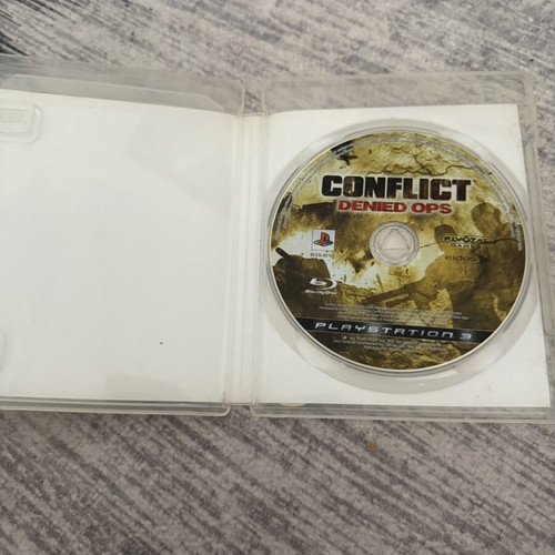 Conflict Denied Ops PS3 game used, good condition