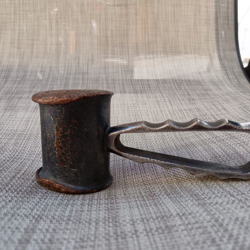 Copper hammer used, 1 kilo with short handle