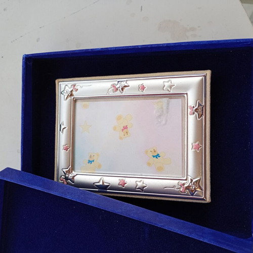 Silver 925 photo frame new for 9.5x6.5 cm picture