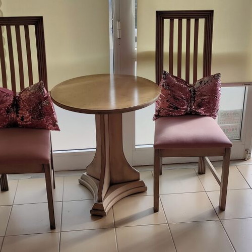 Manicure and pedicure salon furniture set used