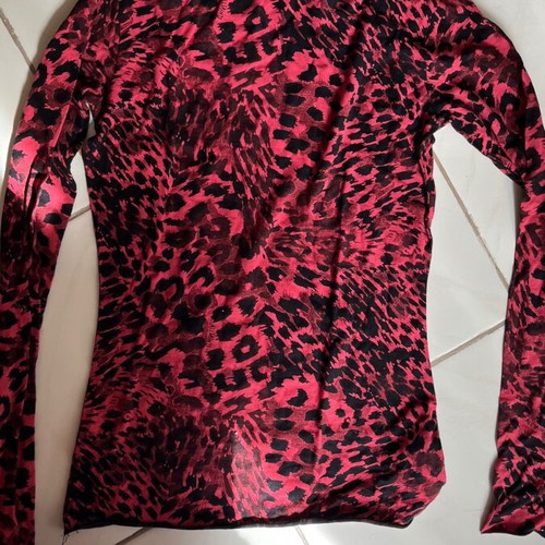 Allsaints top like new with animal print, size S