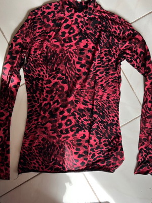 Allsaints top like new with animal print, size S