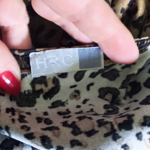 HRC women's blouse leopard print, like new, sizes M to XL