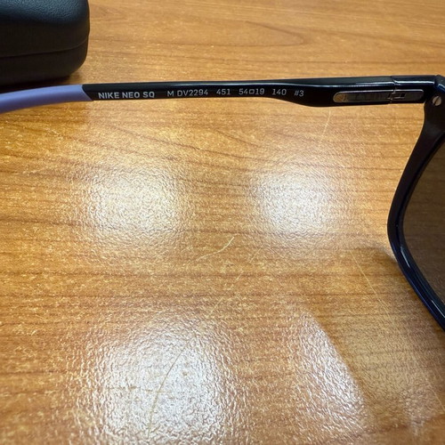 Nike sunglasses like new with blue mirror lens