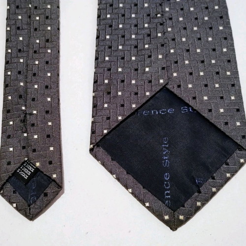 Florence Style silk tie gray like new