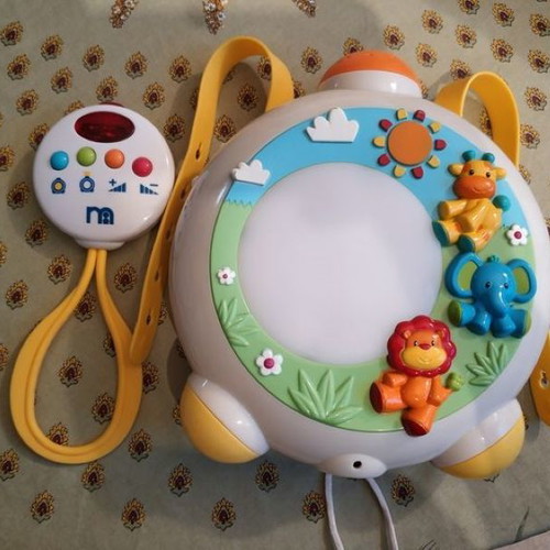 Προτζέκτορας κούνιας Mothercare μεταχειρισμένος με μουσική και τηλεχειριστήριο