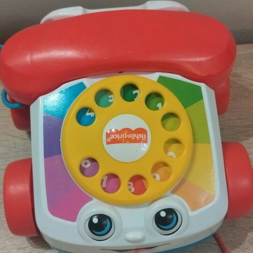 Fisher Price Συρόμενο Τηλέφωνο σαν καινούργιο