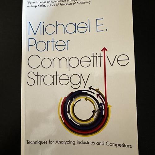 Competitive Strategy by Michael E. Porter new, Greek edition
