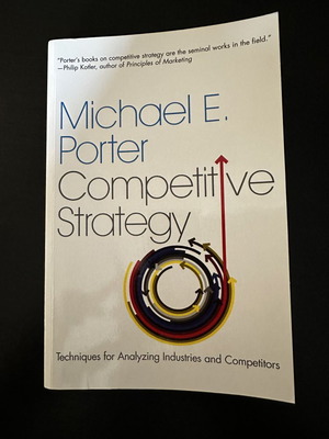 Competitive Strategy by Michael E. Porter new, Greek edition