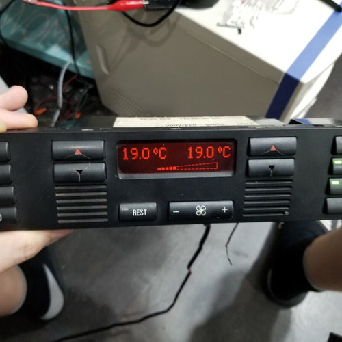 BMW E39 1998 climate control module pre-facelift