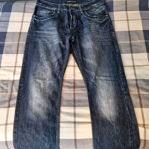 Berto Lucci women's jeans with rips like new, size 33