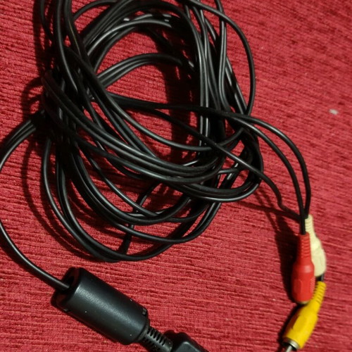 Sony Playstation 2 accessories used, charger, memory card, cable