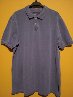Marc O'Polo Polo Shirt L gray denim style like new