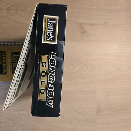 Longbow Gold Big Box PC game used, 3 CDs, Windows/MsDos