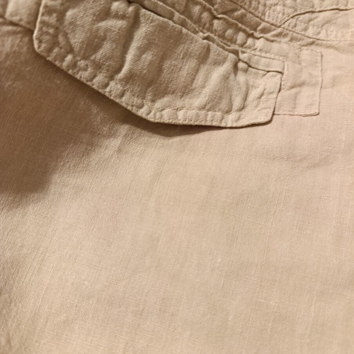 Anel beige linen shorts, safari style, size S