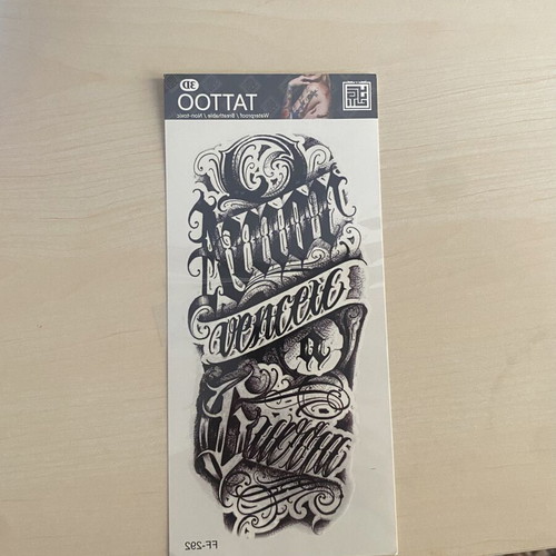 Temporary tattoos new, multiple designs