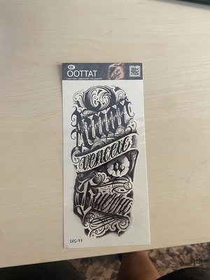 Temporary tattoos new, multiple designs