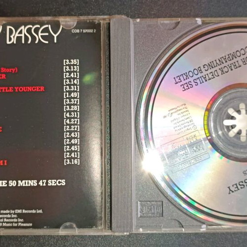The Shirley Bassey CD used