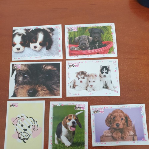 Puppies and Me stickers new, pack