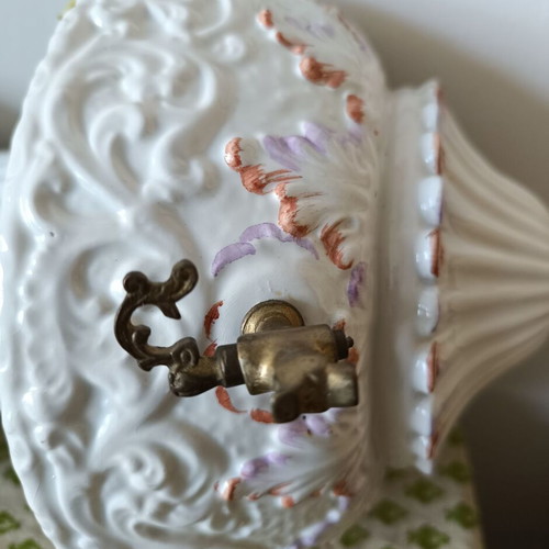 Vintage decorative wall fountain from Italian ceramic like new