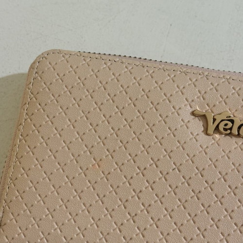 Verde large wallet nude pink color new