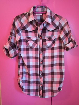 Jennyfer shirt used, multicolor, size Small