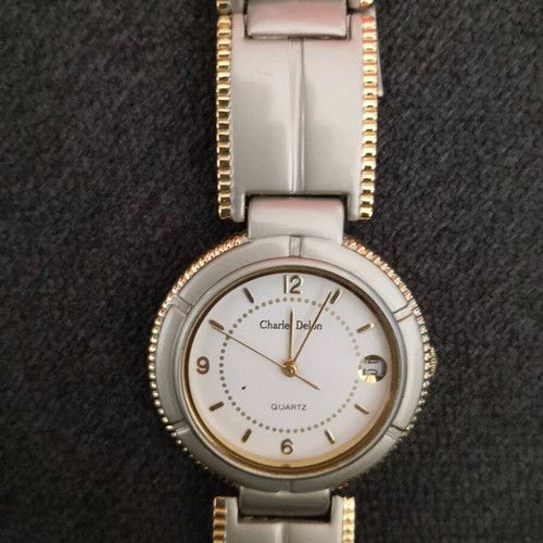 Charles Delon and Pierre Cardin women's watches used, pack