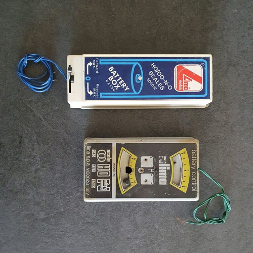 Lima controllers and power supplies for model trains used, HO scale