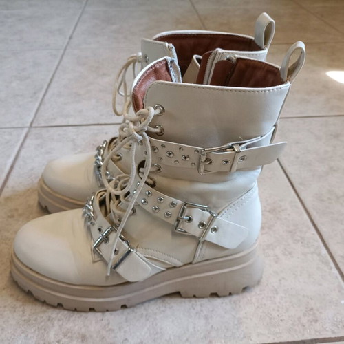 Luigi beige women's ankle boots size 39 used