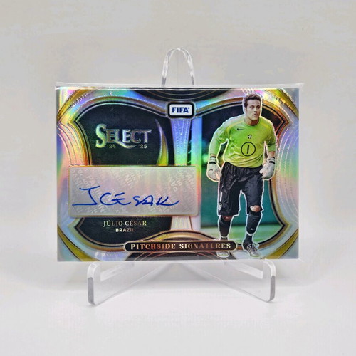 Panini Select FIFA Julio Cesar Autograph like new