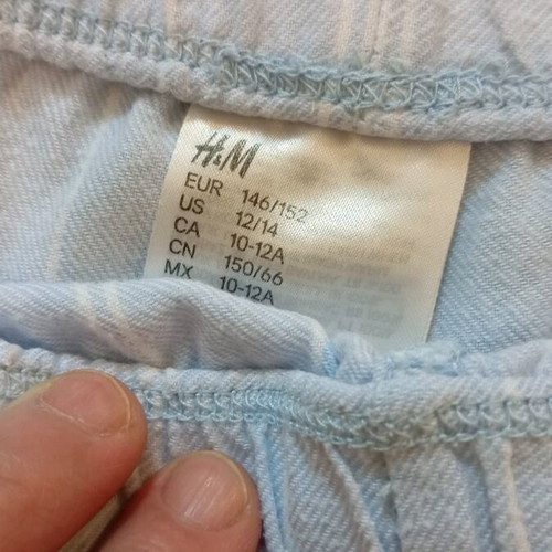 Pajamas used, 2 pairs, size 146-152, H&M
