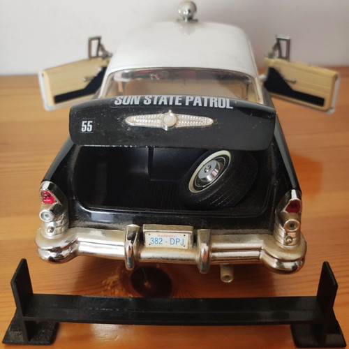 Buick Century 1955 police car 1:18 scale diecast model used