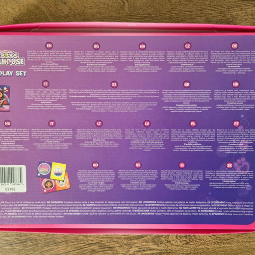 Gabby's Dollhouse board game set like new (+puzzle)